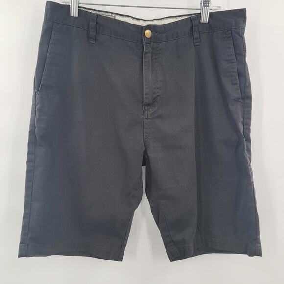 Volcom Men's Casual Shorts Size 33 Chinos Black - Picture 4 of 4